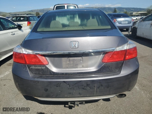 2014 Honda Accord Sedan EX with VIN 1HGCR2F7XEA047879, listed as a Copart auction lot 49893555 with NaN miles and Salvage Title. Bid and sale history available at carsss.com. Image 6.