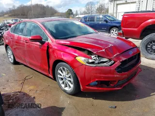 2017 Ford Fusion SE with VIN 3FA6P0HD3HR328186, listed as a IAAI auction lot 41692200 with 44,294 mi miles. Bid and sale history available at carsss.com. Image 1.