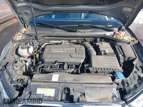 2019 Audi A3 Sedan Premium with VIN WAUBEGFF2K1017259, listed as a IAAI auction lot 41553469 with 51,942 mi miles. Bid and sale history available at carsss.com. Image 10.