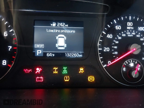 2019 Kia Sorento LX with VIN 5XYPGDA34KG526946, listed as a IAAI auction lot 40771761 with 132,260 mi miles and . Bid and sale history available at DreamBid. Image 7.