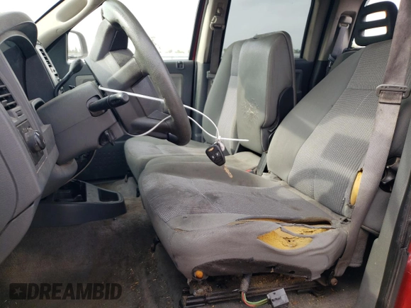 2007 Dodge Dakota SLT with VIN 1D7HE48J97S147477, listed as a Copart auction lot 82578214 with 322,684 mi miles and Salvage Title. Bid and sale history available at DreamBid. Image 7.