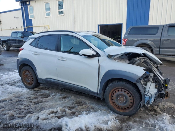 2020 Hyundai Kona Ultimate with VIN KM8K5CA50LU452092, listed as a Copart auction lot 44326495 with 91,181 mi miles and Non Repairable. Bid and sale history available at carsss.com. Image 4.
