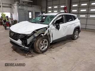 2024 Hyundai Tucson SEL with VIN KM8JB3DE5RU290727, listed as a IAAI auction lot 41722092 with 14,822 mi miles. Bid and sale history available at carsss.com. Image 2.