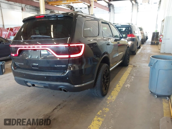 2016 Dodge Durango Limited with VIN 1C4RDJDG5GC433329, listed as a IAAI auction lot 42179512 with 153,648 mi miles and . Bid and sale history available at DreamBid. Image 4.
