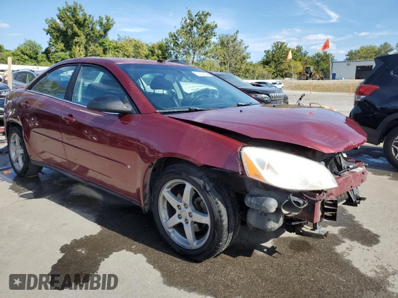 2008 Pontiac G6 with VIN 1G2ZG57N284181290, listed as a Copart auction lot 72150504 with 128,100 mi miles and Salvage Title. Bid and sale history available at carsss.com. Image 4.
