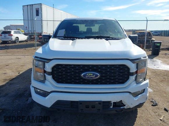 2023 Ford F-150 XL with VIN 1FTFW1E5XPKE92229, listed as a IAAI auction lot 41686774 with 58,008 mi miles. Bid and sale history available at carsss.com. Image 12.