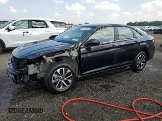 2024 Volkswagen Jetta S with VIN 3VW5M7BU3RM092716, listed as a Copart auction lot 65893225 with 20,157 mi miles and Clean title. Bid and sale history available at DreamBid. Image 1.