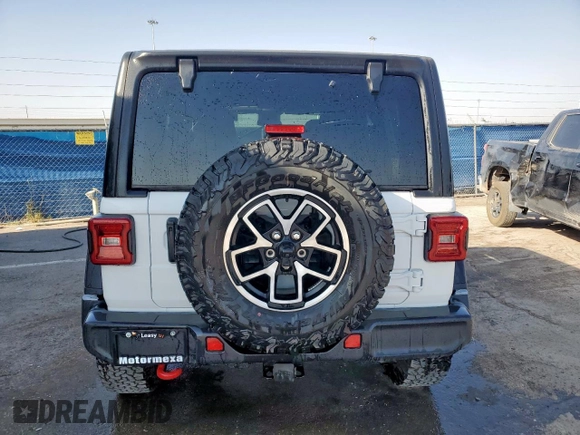 2024 Jeep Wrangler Rubicon с VIN 1C4PJXFG5RW284292, выставлен на аукционе Copart как лот 58743975 с пробегом 17 971 миль миль и Чистый • Clean title. История ставок и продаж доступна на DreamBid. Изображение 6.
