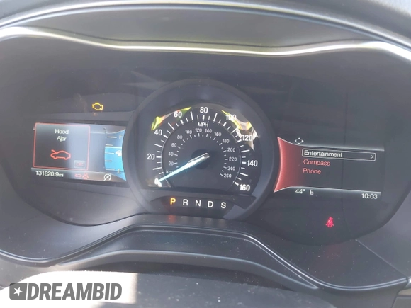 2019 Ford Fusion SEL with VIN 3FA6P0CD5KR270726, listed as a IAAI auction lot 41632088 with 131,820 mi miles. Bid and sale history available at carsss.com. Image 7.