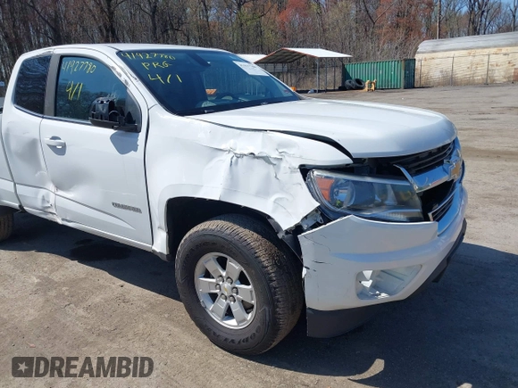 2018 Chevrolet Colorado 2WD Work Truck with VIN 1GCHSBEA4J1151641, listed as a IAAI auction lot 41927780 with 125,265 mi miles and . Bid and sale history available at DreamBid. Image 6.