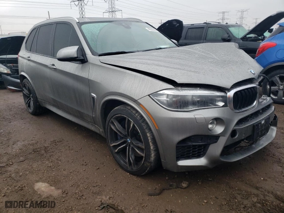 2017 BMW X5 M with VIN 5YMKT6C59H0U39047, listed as a Copart auction lot 40503334 with 48,009 mi miles. Bid and sale history available at carsss.com. Image 4.