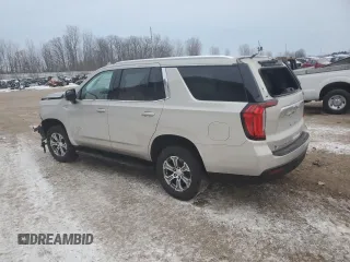 2022 GMC Yukon SLE with VIN 1GKS2AKD5NR352281, listed as a Copart auction lot 87829505 with 17,769 mi miles and Clean Title. Bid and sale history available at carsss.com. Image 2.