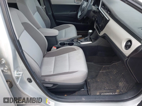 2018 Toyota Corolla L with VIN 2T1BURHE7JC038172, listed as a IAAI auction lot 42473864 with 83,657 mi miles and . Bid and sale history available at DreamBid. Image 5.
