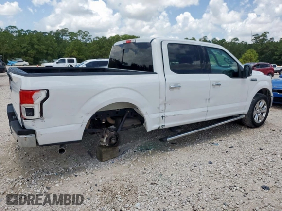 2019 Ford F-150 XL with VIN 1FTEW1C55KFA52600, listed as a Copart auction lot 61455935 with 72,028 mi miles and Salvage title. Bid and sale history available at DreamBid. Image 3.