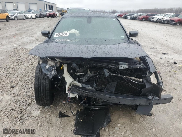 2017 Chrysler 300 with VIN 2C3CCAGG7HH527283, listed as a Copart auction lot 86342634 with 107,530 mi miles and Salvage Title. Bid and sale history available at carsss.com. Image 5.