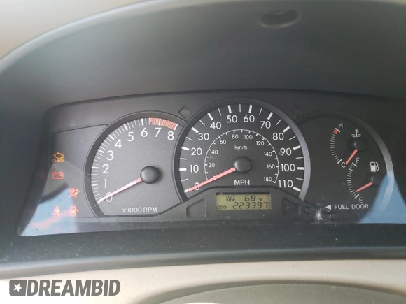 2006 Toyota Corolla CE with VIN 1NXBR32E86Z616762, listed as a Copart auction lot 53188885 with 223,397 mi miles and Clean Title. Bid and sale history available at DreamBid. Image 9.
