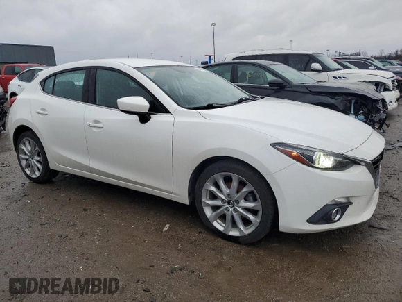2014 Mazda 3 S Touring with VIN JM1BM1L38E1125578, listed as a Copart auction lot 86875654 with 142,759 mi miles and Salvage Title. Bid and sale history available at DreamBid. Image 4.