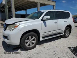 2013 Lexus GX 460 with VIN JTJBM7FX9D5062335, listed as a Copart auction lot 61475195 with 129,540 mi miles and Salvage title. Bid and sale history available at DreamBid. Image 1.