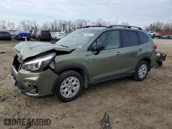 2019 Subaru Forester with VIN JF2SKACC0KH474146, listed as a Copart auction lot 46600185 with 94,722 mi miles and Salvage Title. Bid and sale history available at carsss.com. Image 1.