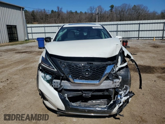 2022 Nissan Murano SL with VIN 5N1AZ2CJ9NC111710, listed as a Copart auction lot 48725715 with 11,992 mi miles and Salvage Title. Bid and sale history available at carsss.com. Image 5.