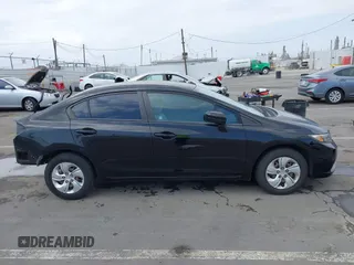 2014 Honda Civic Sedan LX with VIN 19XFB2F57EE253852, listed as a IAAI auction lot 42115504 with 83,599 mi miles. Bid and sale history available at carsss.com. Image 14.