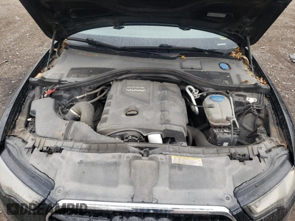 2015 Audi A6 2.0T Premium with VIN WAUFFAFC6FN011948, listed as a Copart auction lot 64715512 with 130,750 mi miles. Bid and sale history available at carsss.com. Image 7.