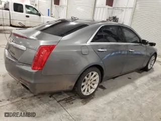 2016 Cadillac CTS Sedan RWD with VIN 1G6AP5SX1G0107756, listed as a Copart auction lot 80964594 with 153,595 mi miles and Salvage Title. Bid and sale history available at carsss.com. Image 3.