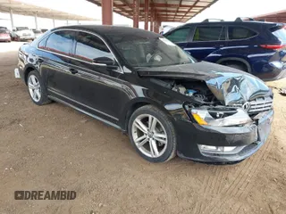 2015 Volkswagen Passat 2.0L TDI SEL Premium with VIN 1VWCV7A39FC088048, listed as a IAAI auction lot 41896215 with 94,635 mi miles. Bid and sale history available at carsss.com. Image 1.