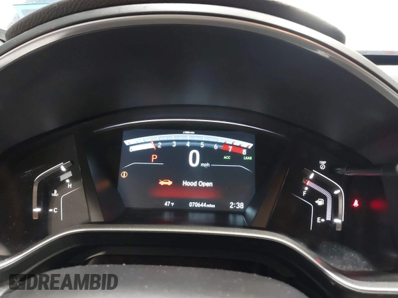 2020 Honda CR-V EX with VIN 2HKRW2H51LH672500, listed as a IAAI auction lot 41664510 with 70,644 mi miles. Bid and sale history available at carsss.com. Image 7.