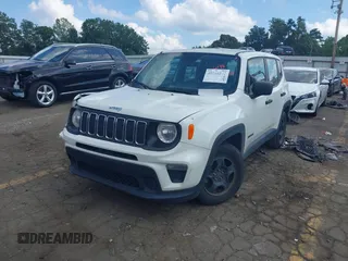 2020 Jeep Renegade Sport z VIN ZACNJAAB8LPL16038, wystawiony jako IAAI lot #40168242 z przebiegiem 105 275 mil mil oraz . Historia ofert i sprzedaży dostępna na DreamBid. Obrazek 2.