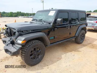 2020 Jeep Wrangler Unlimited Sport S with VIN 1C4HJXDN9LW218468, listed as a IAAI auction lot 42490190 with 114,542 mi miles and . Bid and sale history available at DreamBid. Image 17.