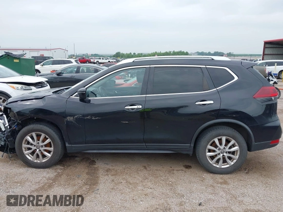 2019 Nissan Rogue SV with VIN KNMAT2MT0KP532404, listed as a IAAI auction lot 42625619 with 111,408 mi miles and . Bid and sale history available at DreamBid. Image 14.