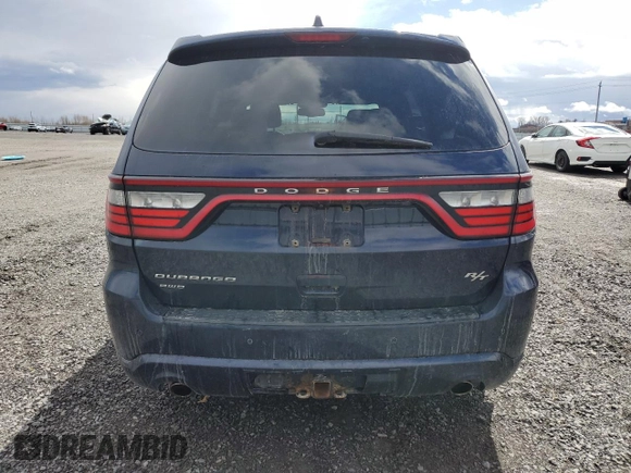 2016 Dodge Durango R/T with VIN 1C4SDJCT8GC401958, listed as a Copart auction lot 52958315 with 369,823 mi miles and Clean Title. Bid and sale history available at DreamBid. Image 6.