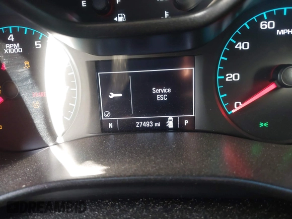 2022 GMC Canyon 2WD Elevation with VIN 1GTG5CEN6N1253637, listed as a IAAI auction lot 41273051 with 27,493 mi miles. Bid and sale history available at carsss.com. Image 15.
