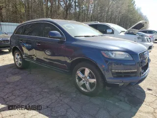 2014 Audi Q7 3.0T Premium Plus with VIN WA1LGAFE0ED018087, listed as a Copart auction lot 46578555 with 151,709 mi miles and Clean Title. Bid and sale history available at carsss.com. Image 4.