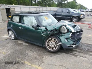 2015 MINI Hardtop S with VIN WMWXP7C59F2A42464, listed as a Copart auction lot 52101705 with Not Provided miles and Salvage Title. Bid and sale history available at DreamBid. Image 4.