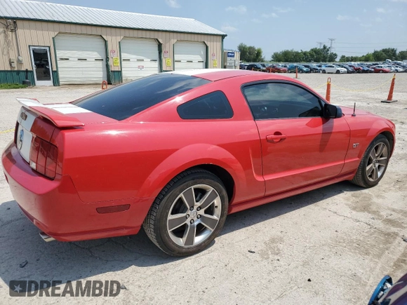 2008 Ford Mustang GT Deluxe с VIN 1ZVHT82H485102912, выставлен на аукционе Copart как лот 59882565 с пробегом 82 892 миль миль и Списание • Salvage title. История ставок и продаж доступна на DreamBid. Изображение 3.