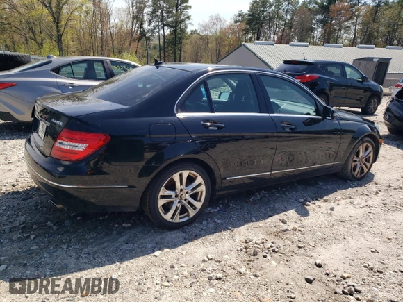 2012 Mercedes-Benz C-Class C 300 Sport with VIN WDDGF8BB7CA654122, listed as a Copart auction lot 54969875 with 163,242 mi miles and Clean Title. Bid and sale history available at carsss.com. Image 3.