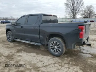 2022 Chevrolet Silverado 1500 LT with VIN 3GCPACEK4NG589130, listed as a Copart auction lot 43609115 with 26,571 mi miles and Salvage Title. Bid and sale history available at carsss.com. Image 2.