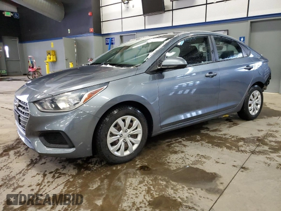 2018 Hyundai Accent SEL with VIN 3KPC24A31JE005806, listed as a Copart auction lot 40183554 with 96,002 mi miles. Bid and sale history available at carsss.com. Image 1.