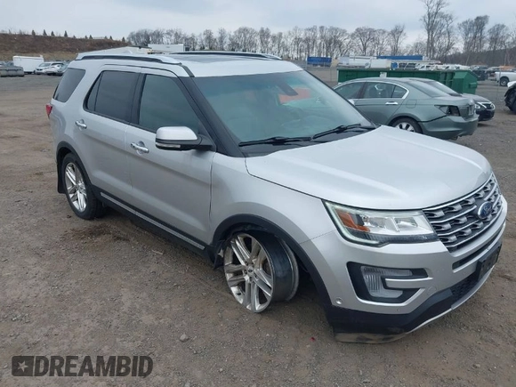 2016 Ford Explorer Limited with VIN 1FM5K8F82GGB14820, listed as a IAAI auction lot 41898830 with 72,282 mi miles. Bid and sale history available at carsss.com. Image 1.