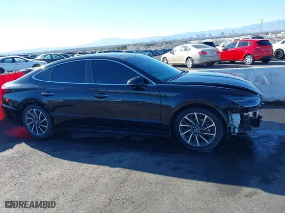 2020 Hyundai Sonata Limited with VIN 5NPEH4J28LH032174, listed as a IAAI auction lot 41283294 with 77,969 mi miles. Bid and sale history available at carsss.com. Image 14.