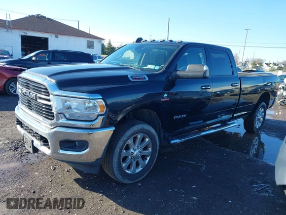 2019 Ram 2500 Big Horn with VIN 3C6UR5JL7KG626549, listed as a IAAI auction lot 42034609 with 47,996 mi miles. Bid and sale history available at carsss.com. Image 17.