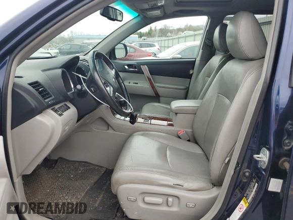 2012 Toyota Highlander Limited with VIN 5TDDK3EH4CS161514, listed as a Copart auction lot 51595545 with 162,068 mi miles and Salvage Title. Bid and sale history available at carsss.com. Image 7.