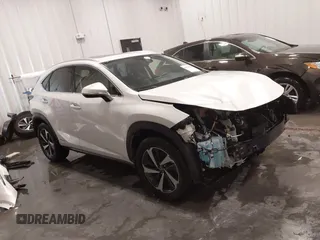 2021 Lexus NX 300h with VIN JTJGJRDZ4M5011467, listed as a IAAI auction lot 42029145 with 94,630 mi miles and . Bid and sale history available at DreamBid. Image 1.