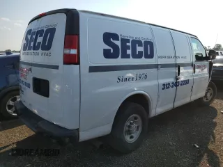 2016 Chevrolet Express Cargo with VIN 1GCWGAFF1G1235079, listed as a Copart auction lot 62375005 with 115,783 mi miles and Salvage title. Bid and sale history available at DreamBid. Image 3.