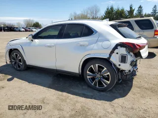 2025 Lexus UX 300h z VIN JTHUCJDHXS2001225, wystawiony jako Copart lot #55670245 z przebiegiem 4205 mil mil oraz Tytuł czysty. Historia ofert i sprzedaży dostępna na DreamBid. Obrazek 2.