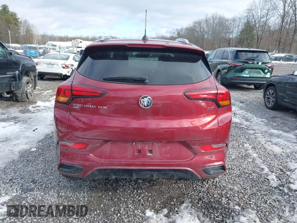 2022 Buick Encore GX Select с VIN KL4MMESLXNB020630, выставлен на аукционе IAAI как лот 40974427 с пробегом 44 780 миль миль и . История ставок и продаж доступна на DreamBid. Изображение 16.