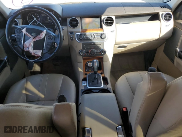 2011 Land Rover LR4 HSE with VIN SALAG2D42BA569754, listed as a Copart auction lot 44596675 with 178,661 mi miles and Salvage Title. Bid and sale history available at DreamBid. Image 8.