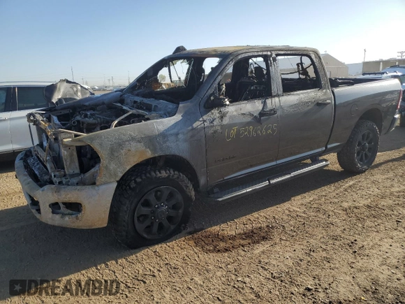 2020 Ram 2500 Big Horn with VIN 3C6UR5DL0LG274735, listed as a Copart auction lot 52962625 with Not provided miles and Salvage title. Bid and sale history available at DreamBid. Image 1.